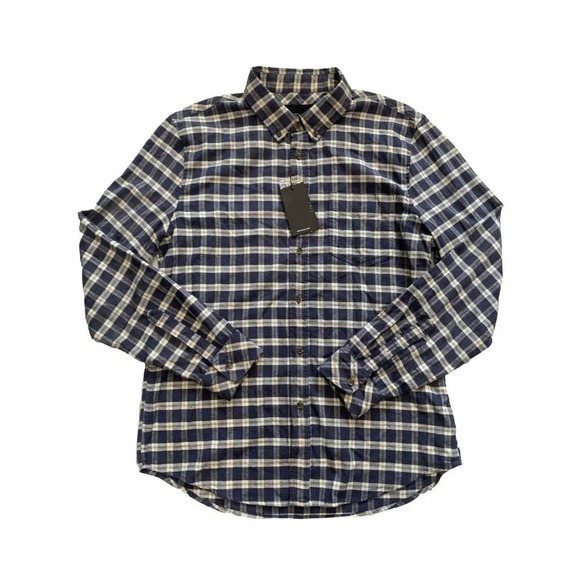 Rails Men's Blue Reid Long Sleeve Button Down Shirt Medium NWT - Picture 1 of 12